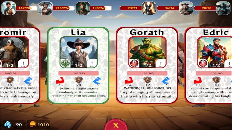 Chrono Port : Heroes of All Time screenshot