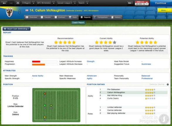 Football Manager 2013 screenshot