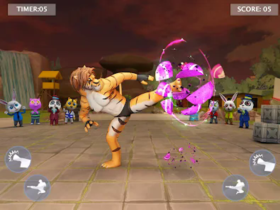 Kung Fu Animal: Fighting Games screenshot