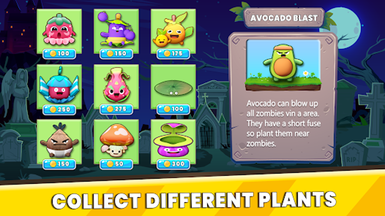 Plants Defense - Zombie War screenshot
