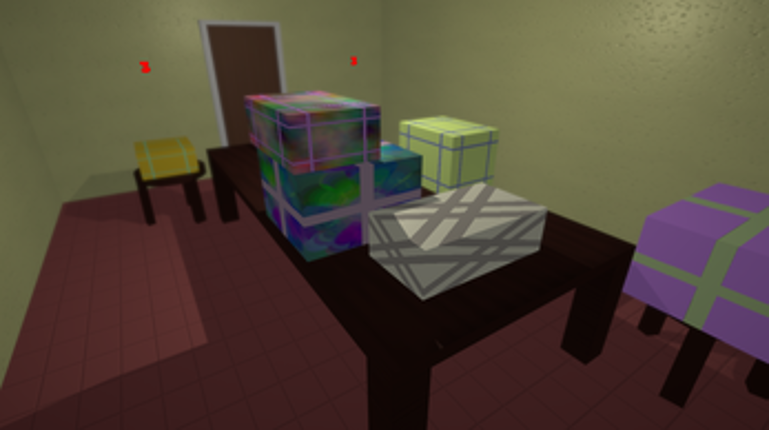Brightly-Wrapped Boxes Image