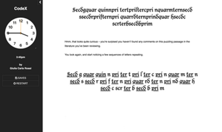CodeX screenshot