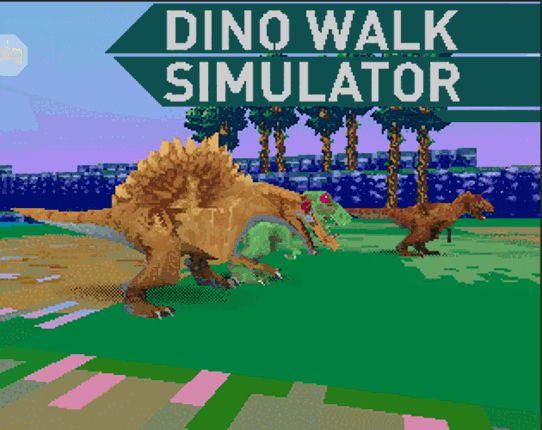 Dino Walk Simulator Game Cover