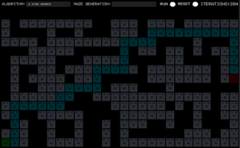 Unity2D Pathfinding Visualizer Image