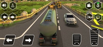 Heavy Truck Transport Driver Image