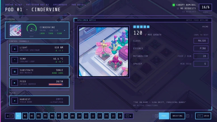 Hyperflora screenshot