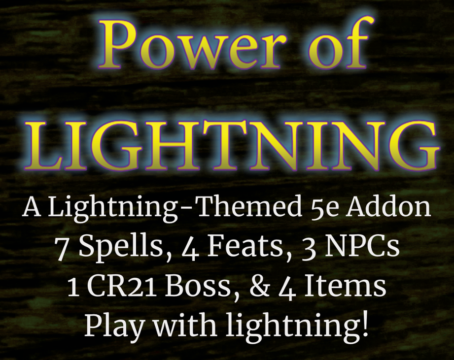Games like Power of Lightning