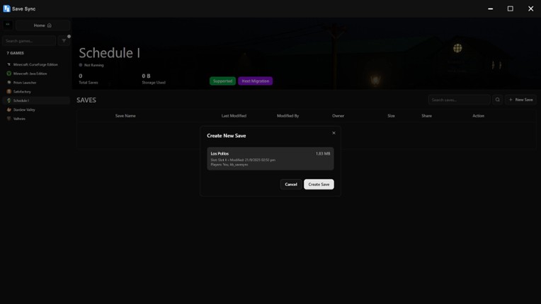 SaveSync: Co-op Save Sharing Made Easy screenshot