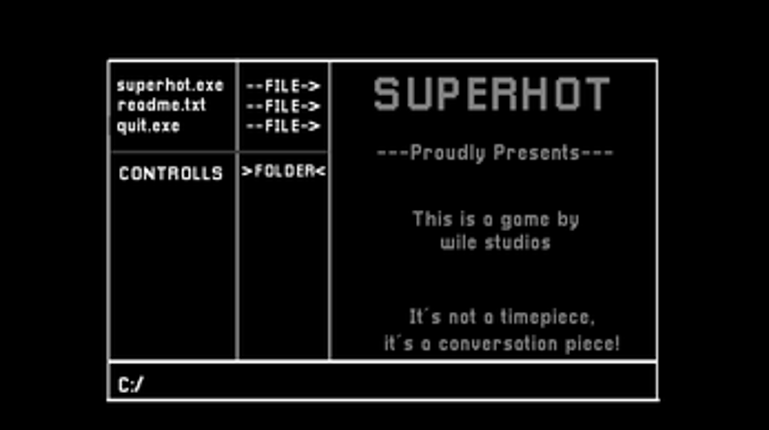 SUPERHOT (Clone) screenshot