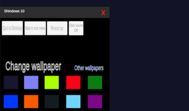 The DeskTop Shindows 10 Edition screenshot