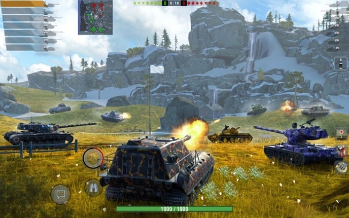 World of Tanks Blitz PVP screenshot
