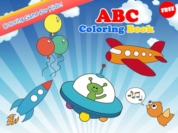 ABC Coloring Book Paint & Draw Page Games For Kids screenshot