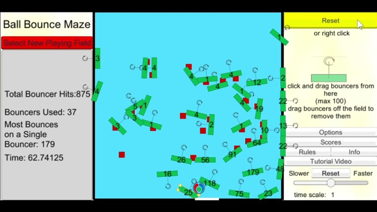 Ball Bounce Maze screenshot