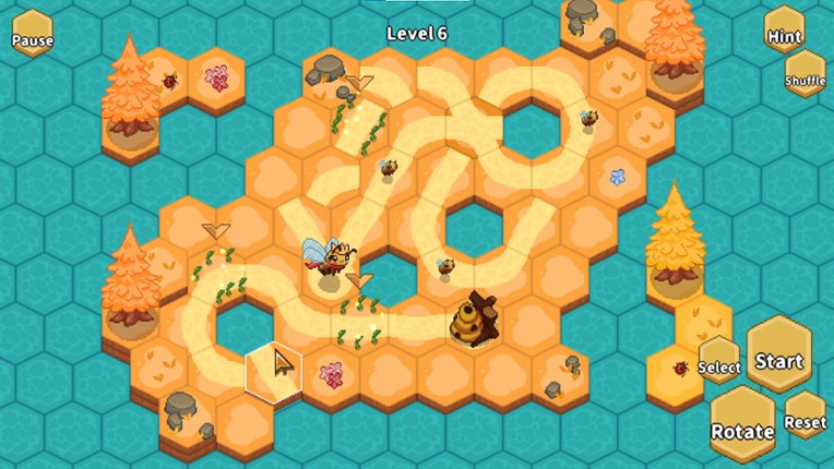 Bee Flowers: Royal Garden screenshot