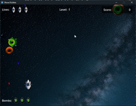 BloodBullets (AI Generated Game) Image