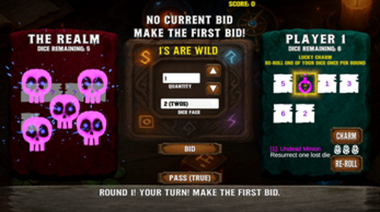 Coven Dice screenshot