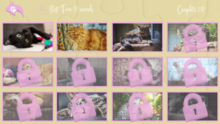 Cute Cats Puzzle Image