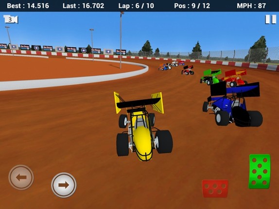 Dirt Racing Mobile 3D screenshot