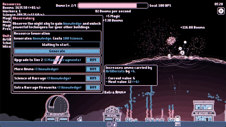 Fireworks Incremental screenshot