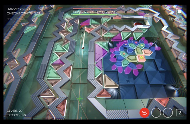 Fractaloid Attacks! screenshot
