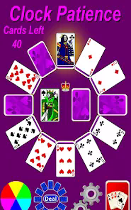 Clock Patience Solitaire Image