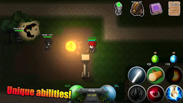 WOTU Legends: Adventure RPG screenshot