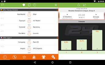 Futbol24 soccer livescore app Image