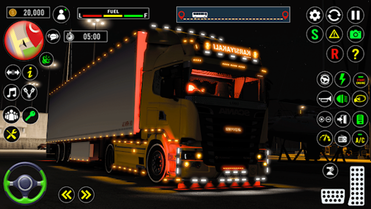 US Truck City Transport Sim 3d screenshot
