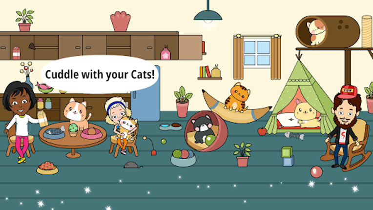 My Cat Town - Tizi Pet Games Image