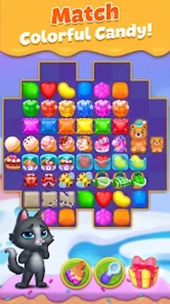 Pet Candy Puzzle-Match 3 games screenshot