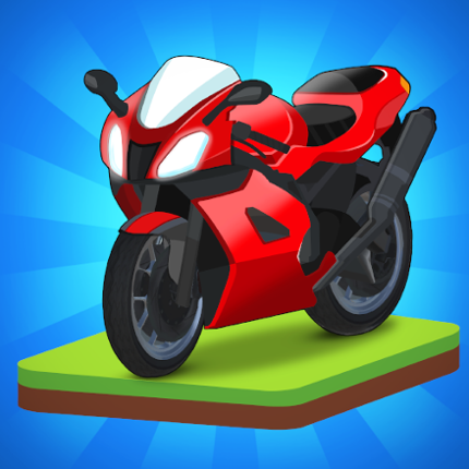 Merge Bike game Idle Tycoon Image