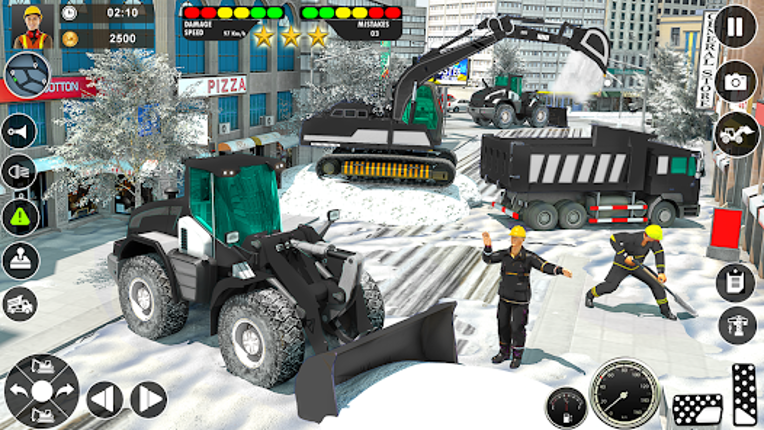 Grand Snow Excavator Simulator screenshot