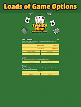 Twenty Nine ‣ screenshot