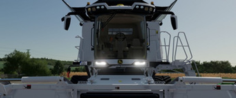 John Deere X9 White screenshot