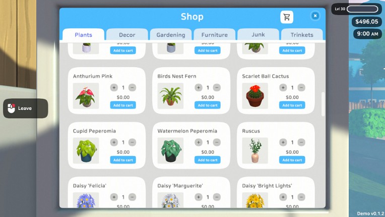 Plant Nursery Simulator screenshot