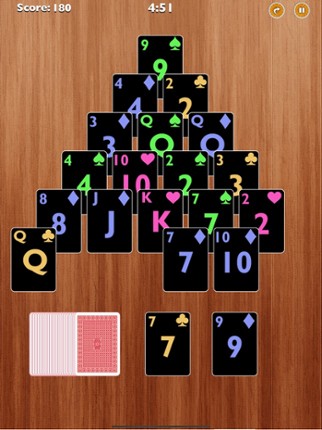 Pyramid-Solitaire screenshot