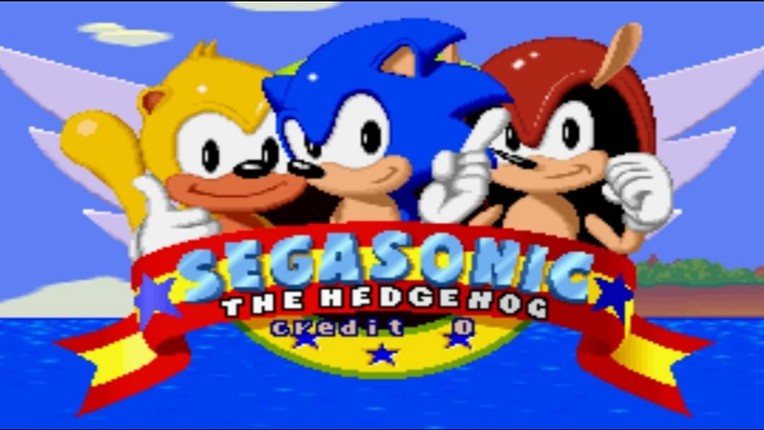 SegaSonic the Hedgehog screenshot