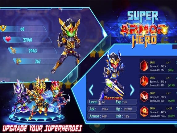 SuperHero Armor screenshot