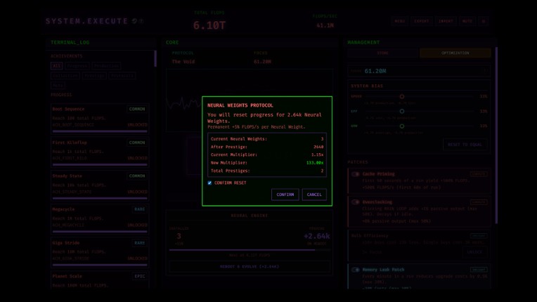 System.Execute screenshot