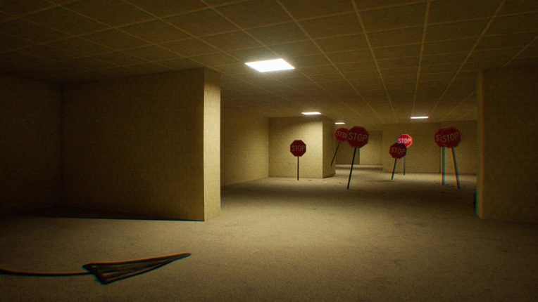 Travel the Backrooms screenshot