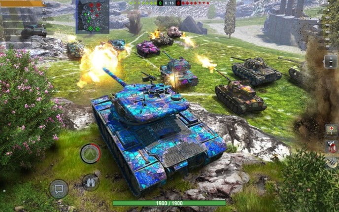 World of Tanks Blitz PVP screenshot