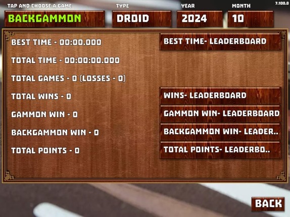 Backgammon : 18 Games screenshot