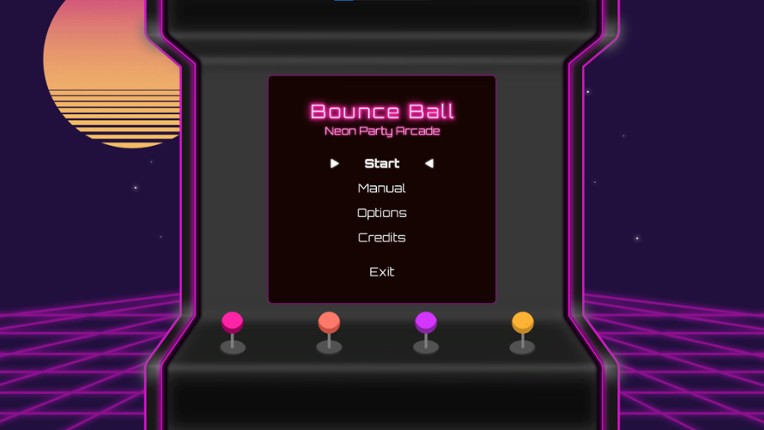 Bounce Ball: Neon Party Arcade screenshot