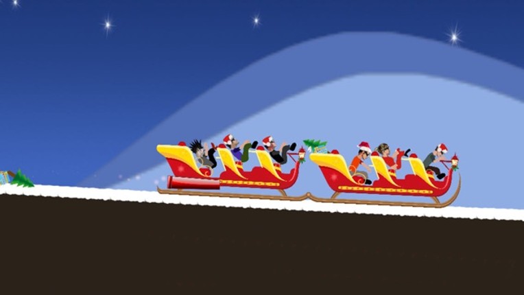 Celeb Rush 2 - Bloody Descent with a Celebrity and the Santa Claus Sleigh screenshot