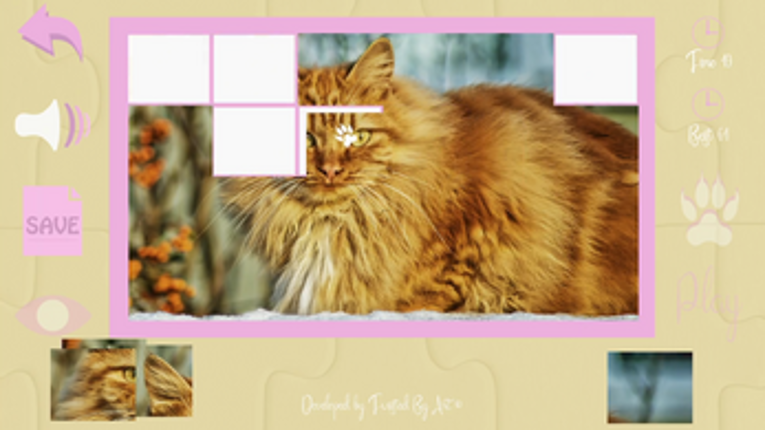Cute Cats Puzzle screenshot