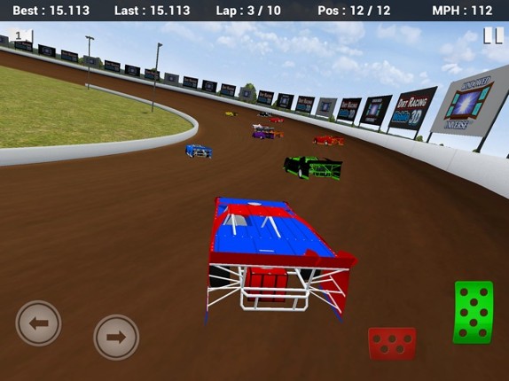 Dirt Racing Mobile 3D screenshot