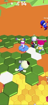 Do Not Fall .io screenshot