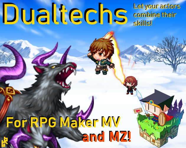 Games like Dualtechs for RPG Maker MV and MZ