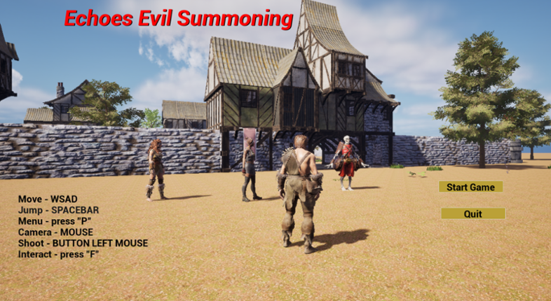 Echeos Evil Summoning Game Cover