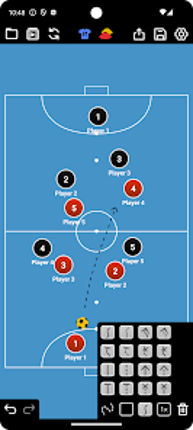 Coach Tactic Board: Futsal Image